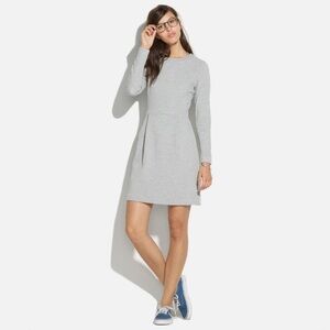 Madewell sweatshirt dress in heather grey | Size M